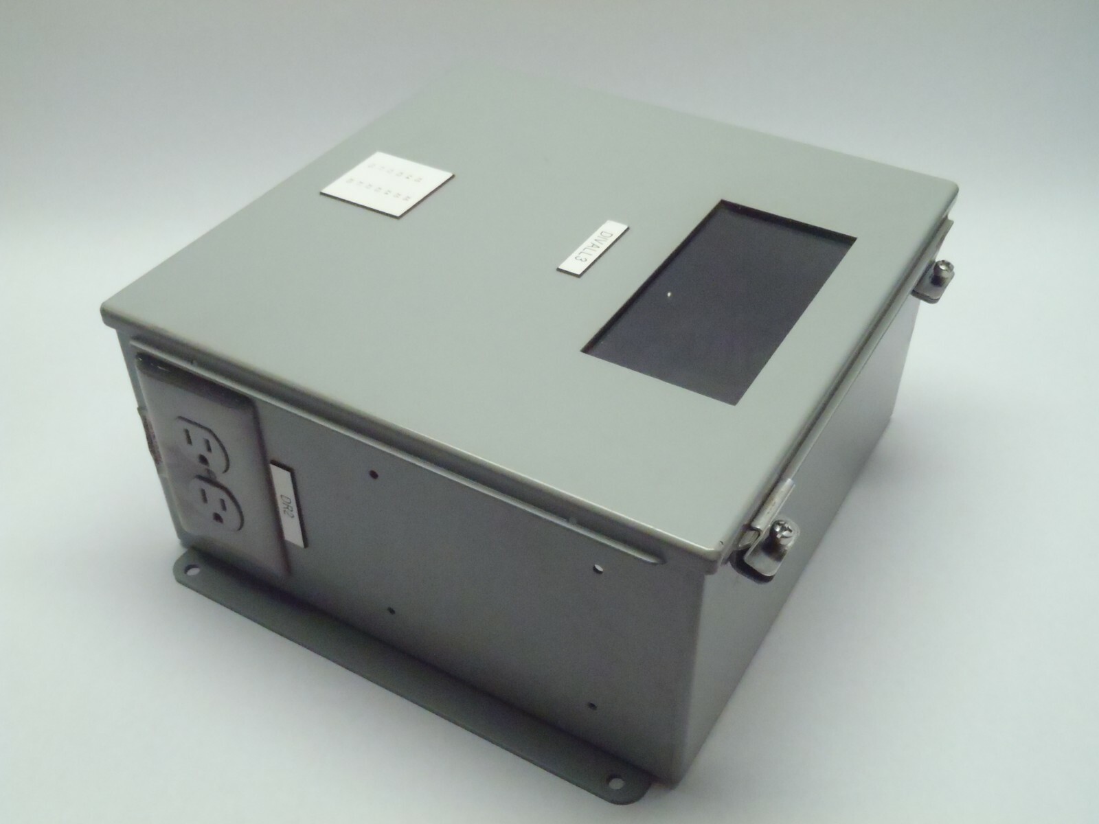 Hoffman A1212CH/SPL Industrial Control Panel Enclosure 12"x12"x6" w/ Window