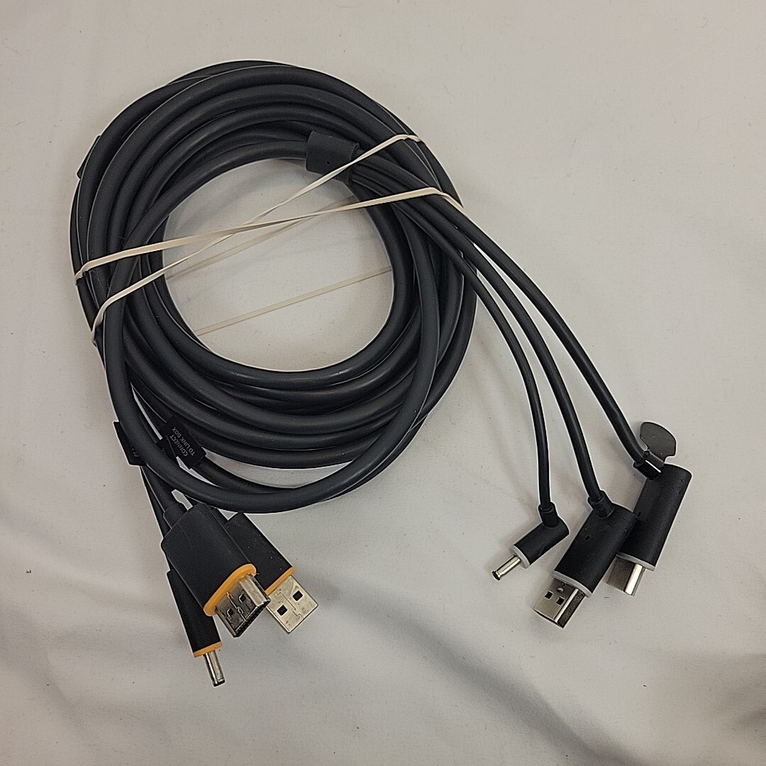 HTC Vive VR OPJT100 PART Audio Video HDMI USB DC Cable Cord