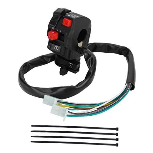 5 Function 10 Wires Left Starter Kill Light Choke Switch Assembly | ATV