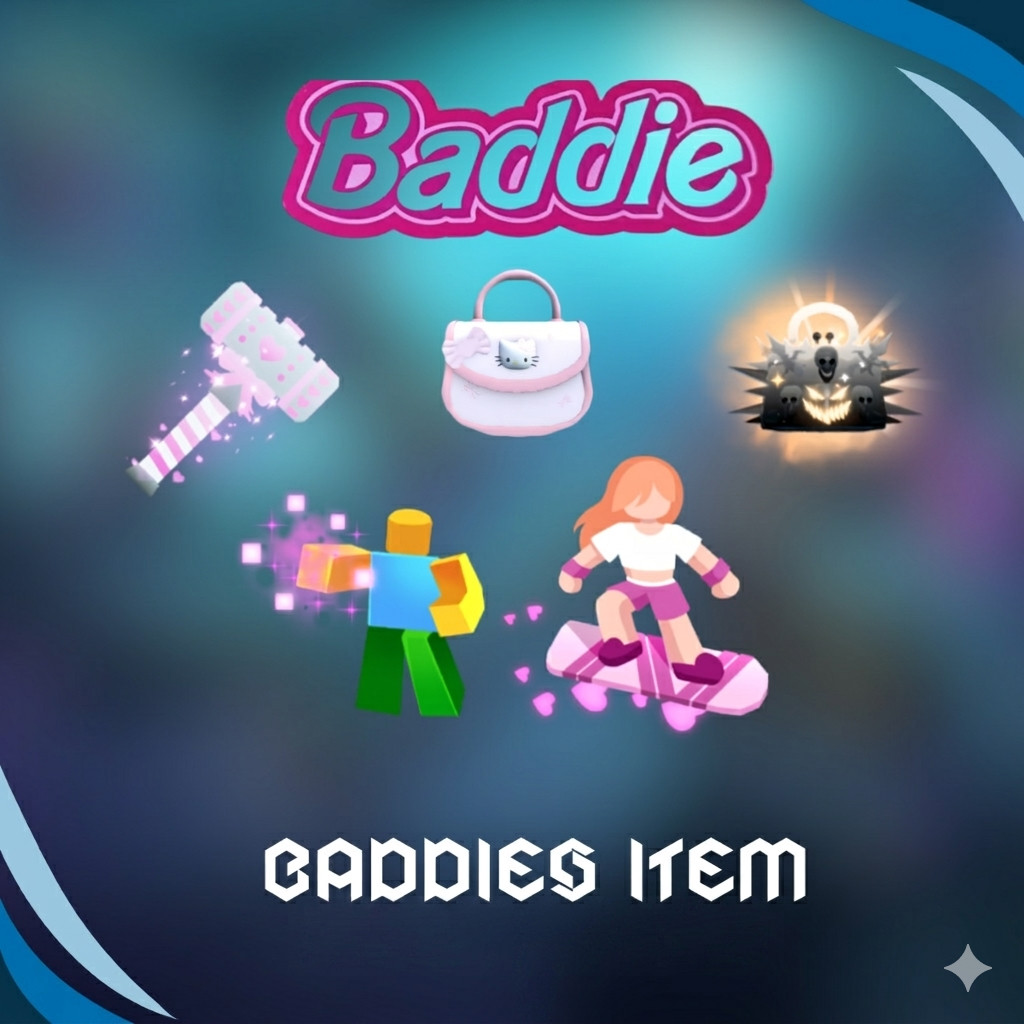 Baddies TOKENS & ITEMS 🪙 Sledgehammer 🔨 Blast Bow 🏹 Purse 👜 Knuckles 🥊