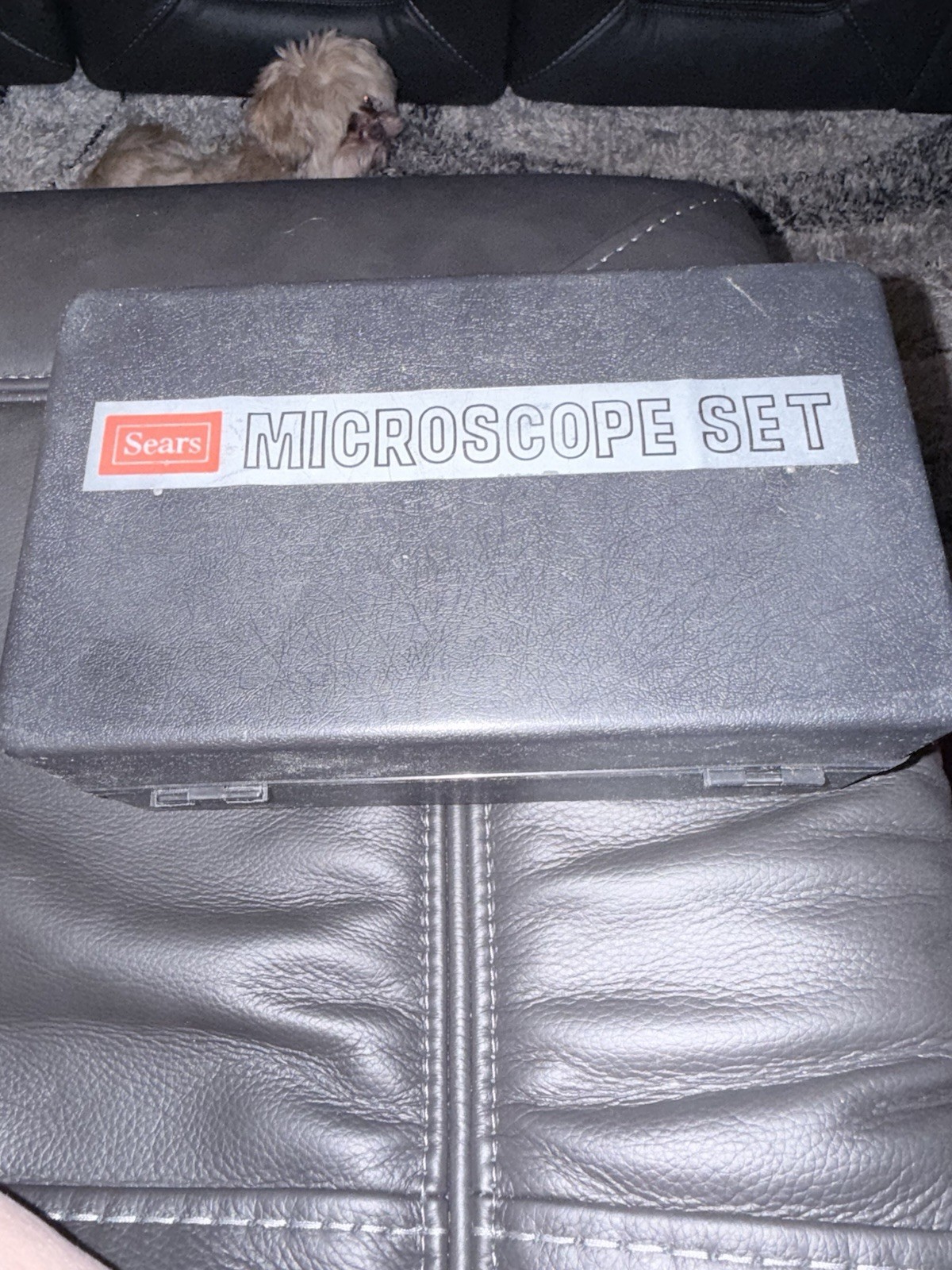 Sears Microscope Set      49-24335 Complete 50-750 Power Zoom      Untested