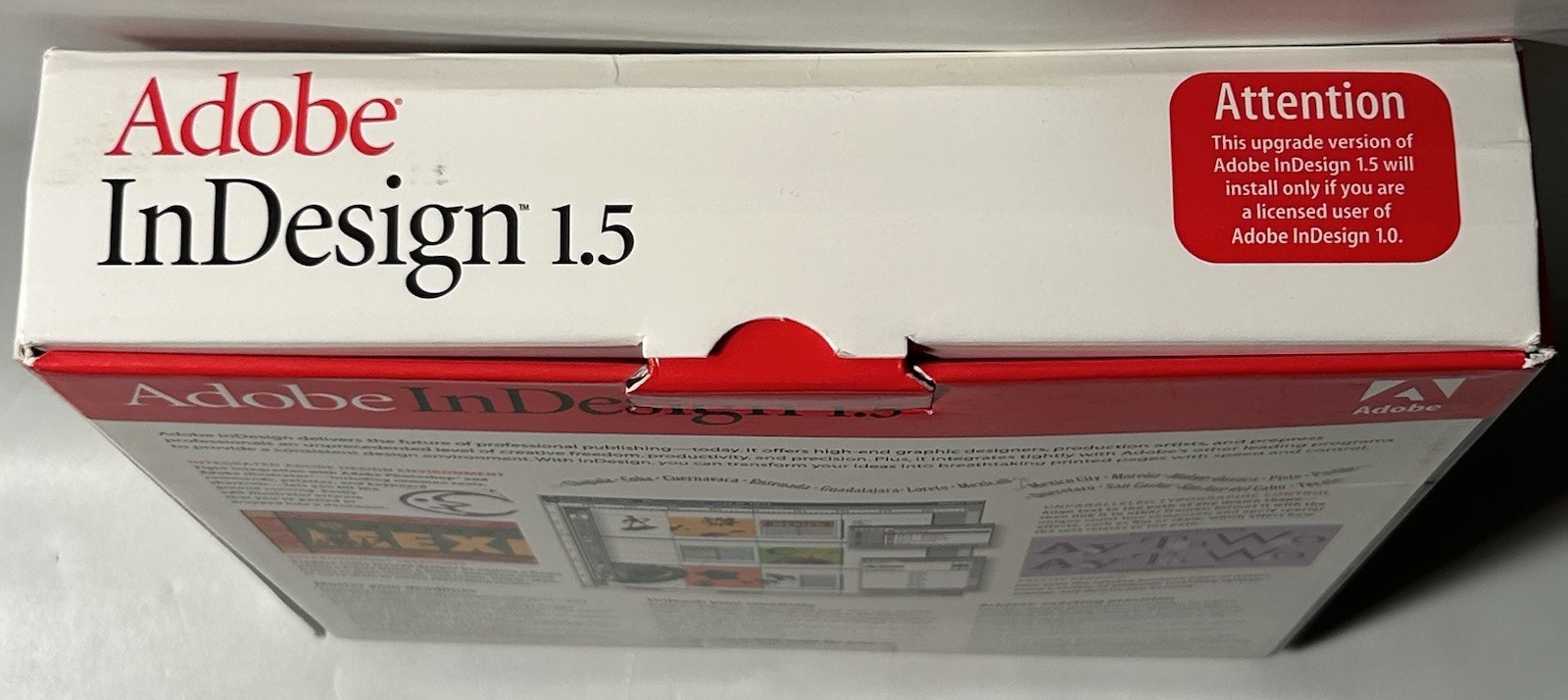 Adobe InDesign 1.5 Upgrade Versions For Windows
