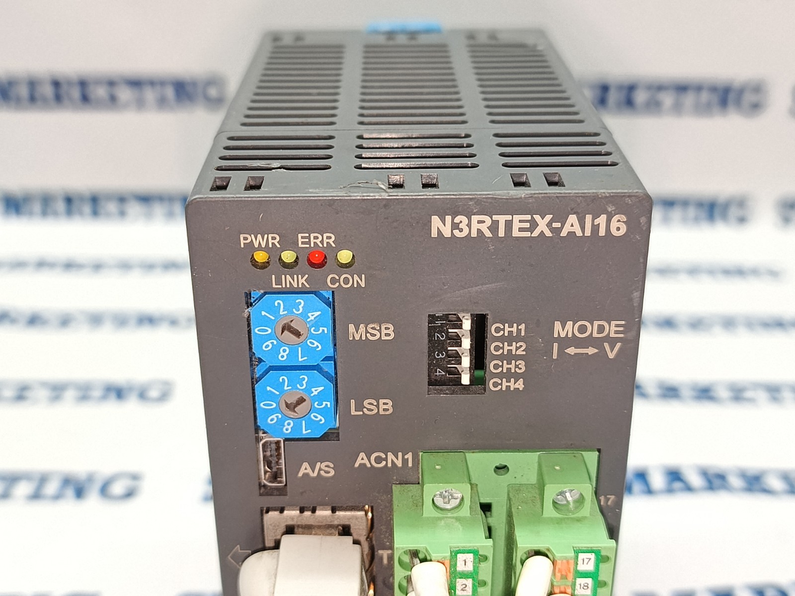 AXT AJINEXTEK N3RTEX-AI16 REAL-TIME EXPRESS ANALOG INPUT 16CH MODULE FAST SHIP!