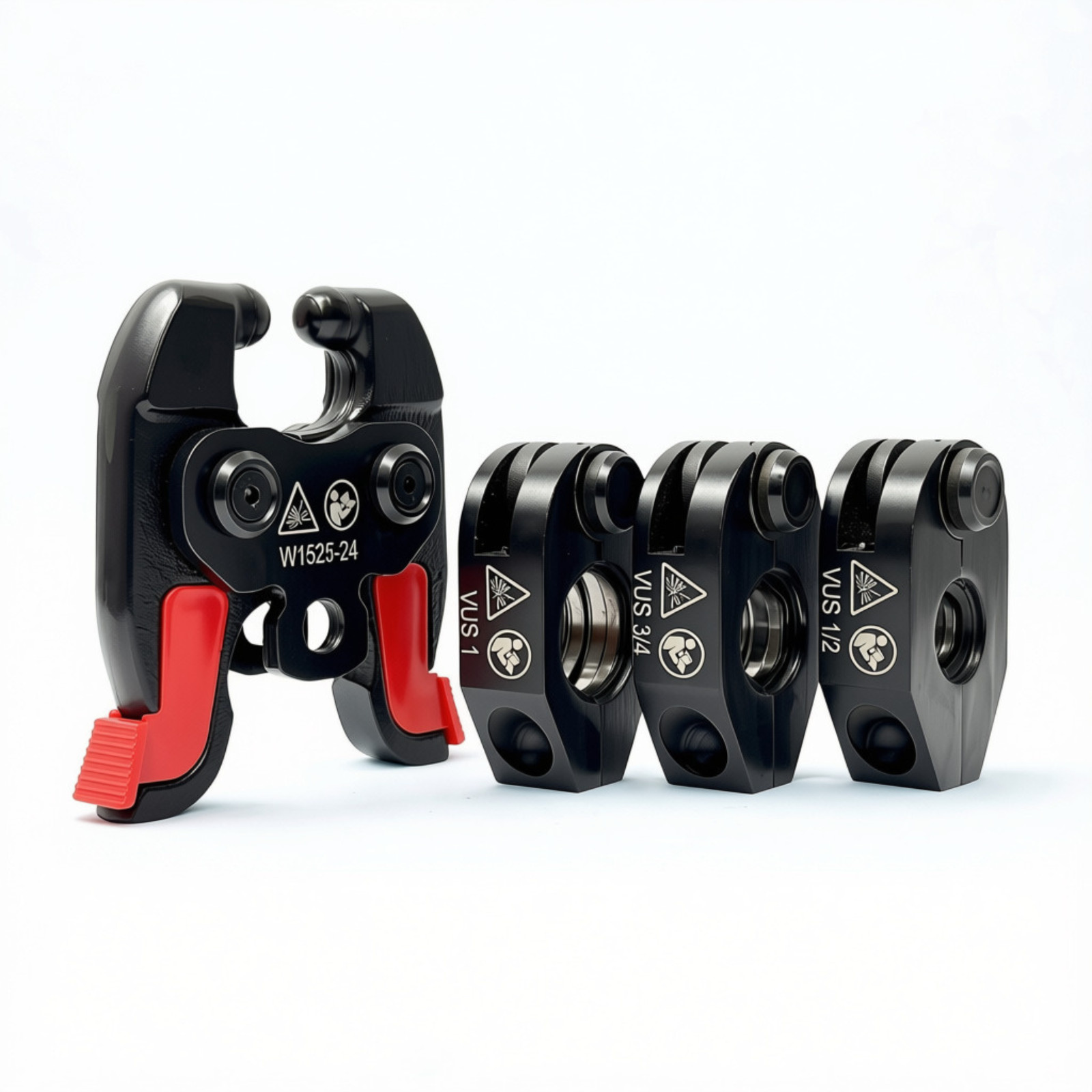 24KN Rotating Press Jaw Kit for Copper Pipe ProPress Crimp Tool fits Milwaukee