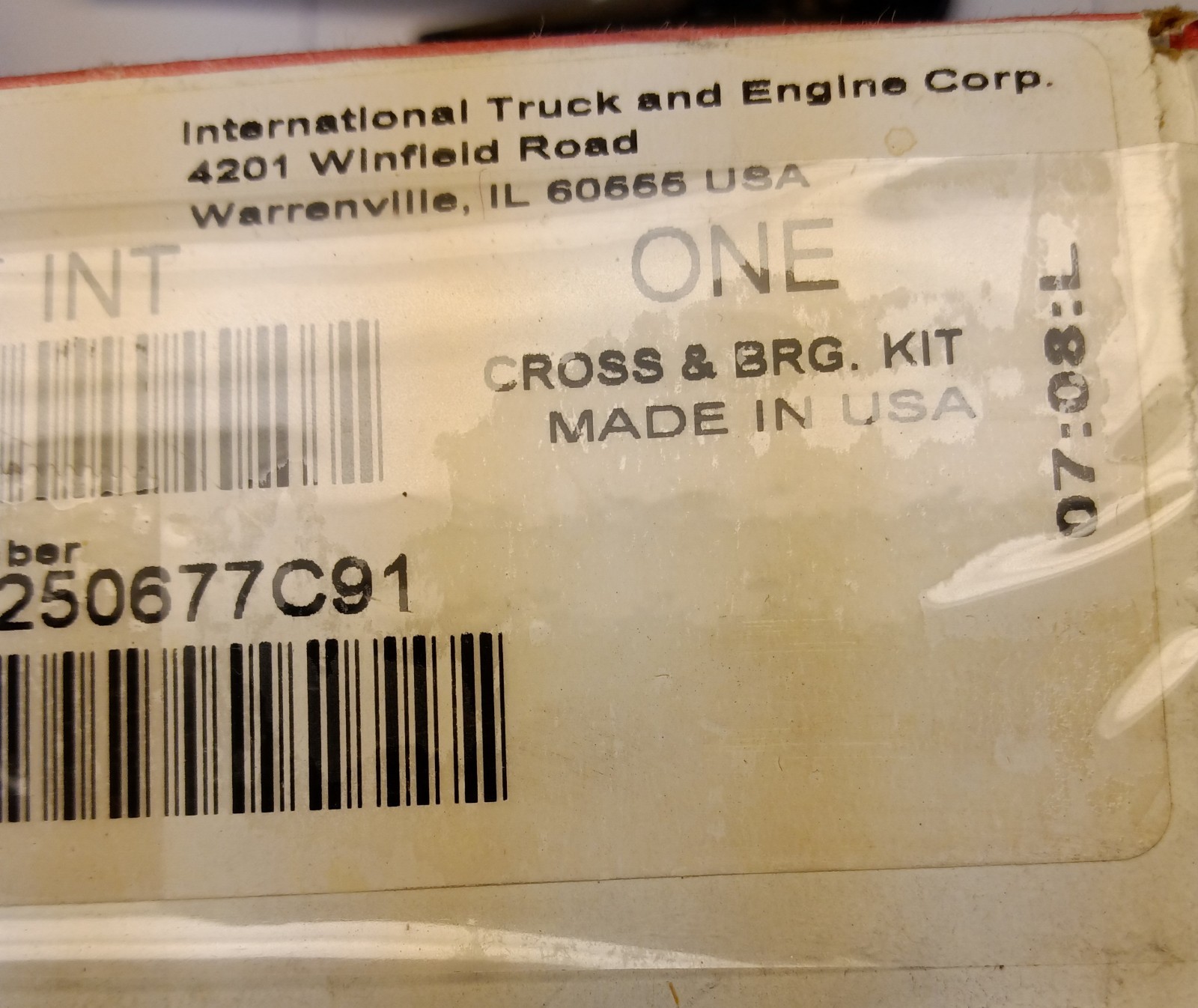 SPICER SPL140X UNIVERSAL JOINT.. GENUINE.