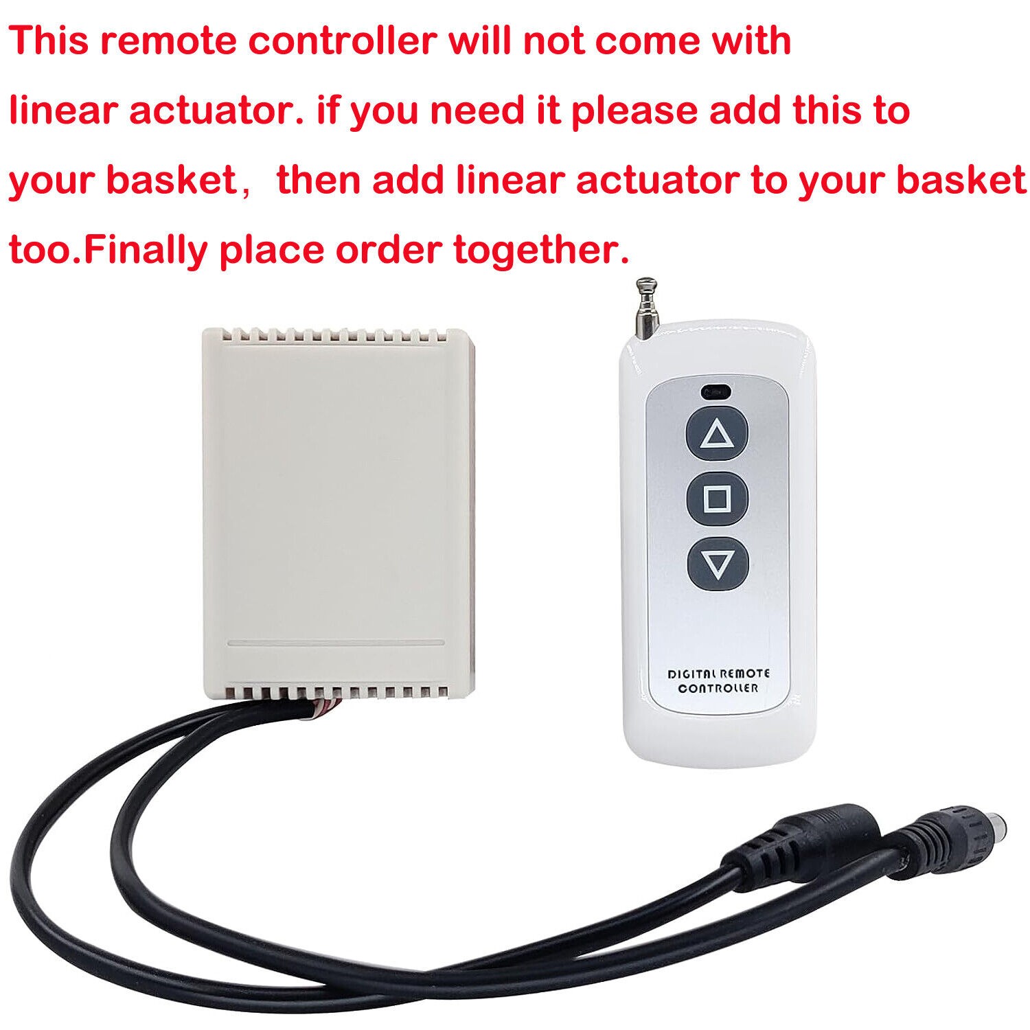 Wireless Remote Control for Linear Actuator Forward Reverse 12V 24V Switchable