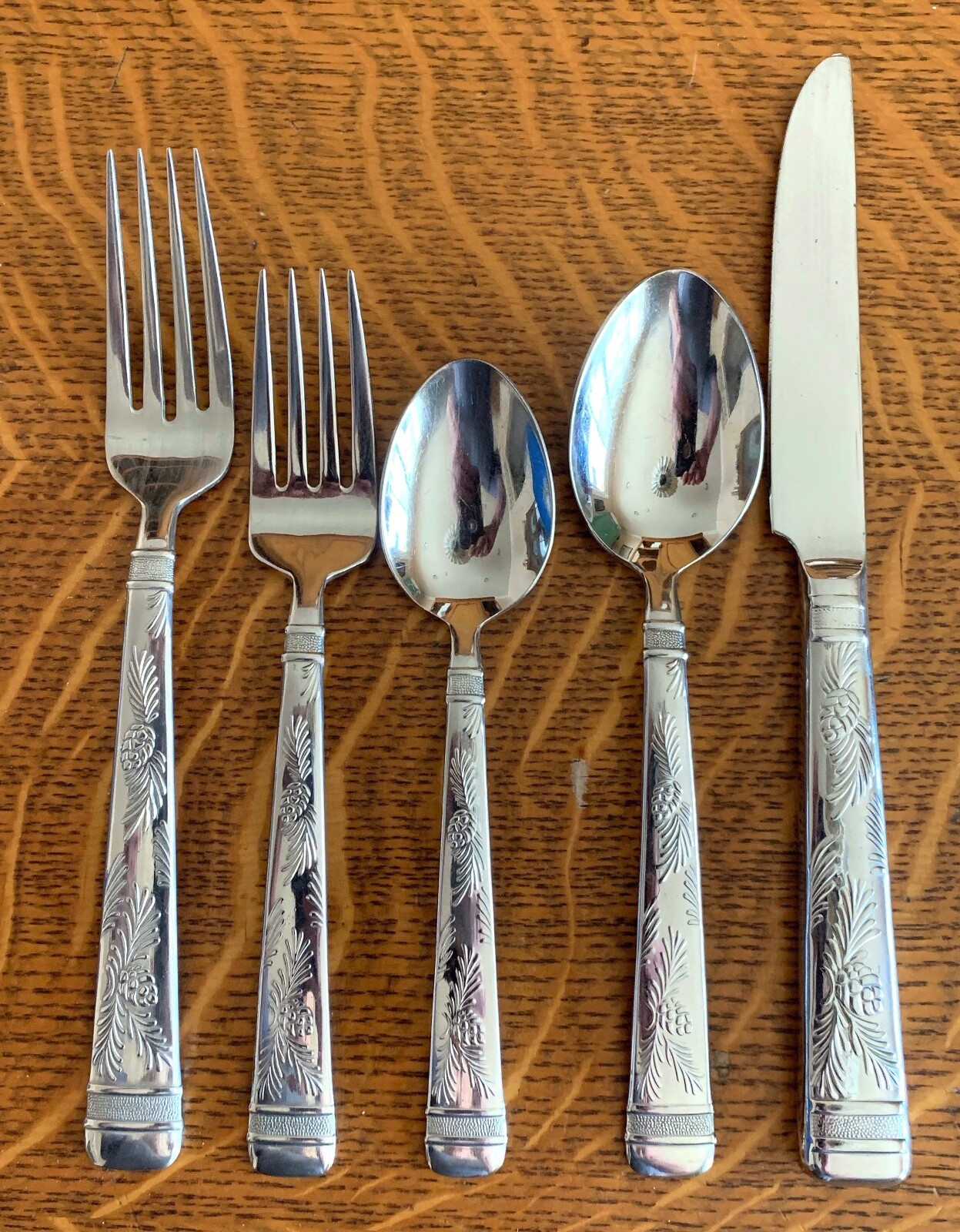REED & BARTON *Pinecone* FLATWARE SILVERWARE PIECES - YOU CHOICE YOIUR CHOICE!
