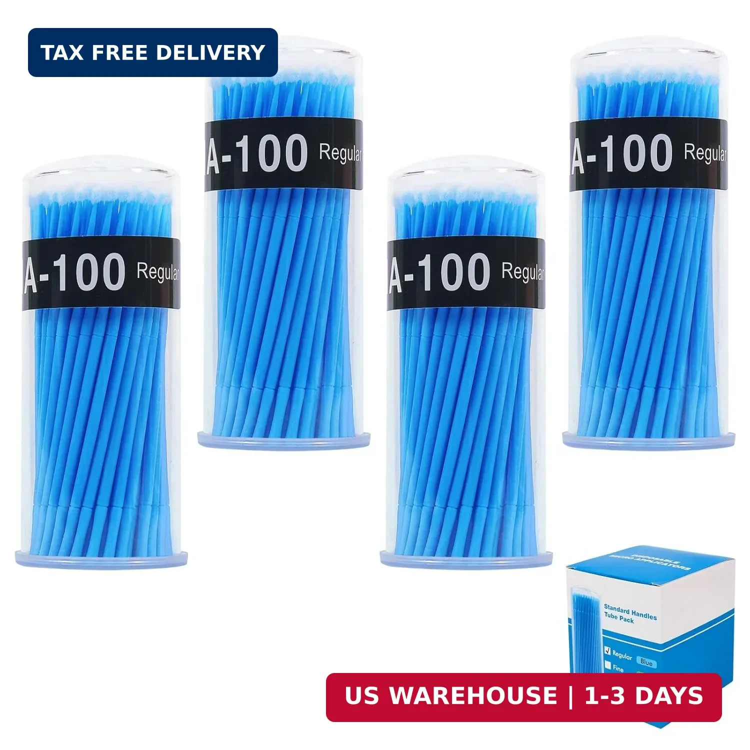 Shintop 400pcs Disposable Micro Applicators Brushes Great for Dental/Oral/Makeup