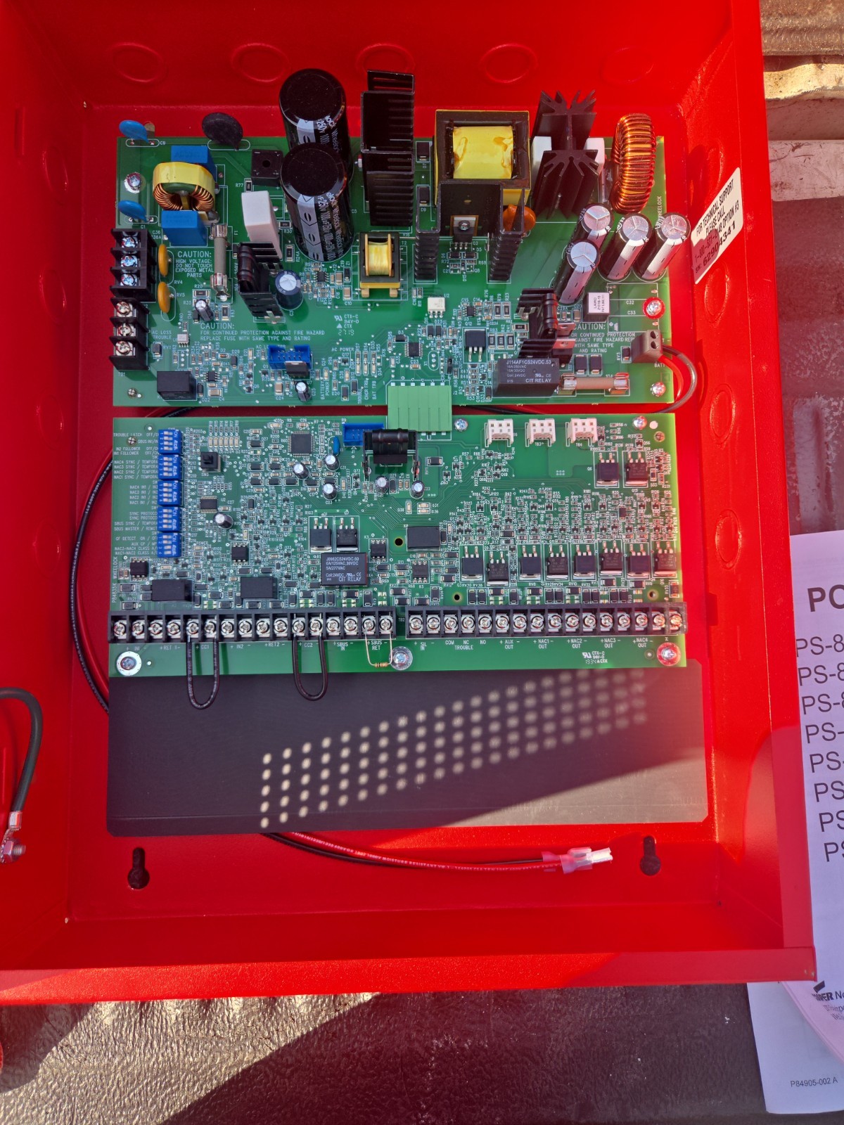 Wheelock PowerPath PS-8-LP Power Supply