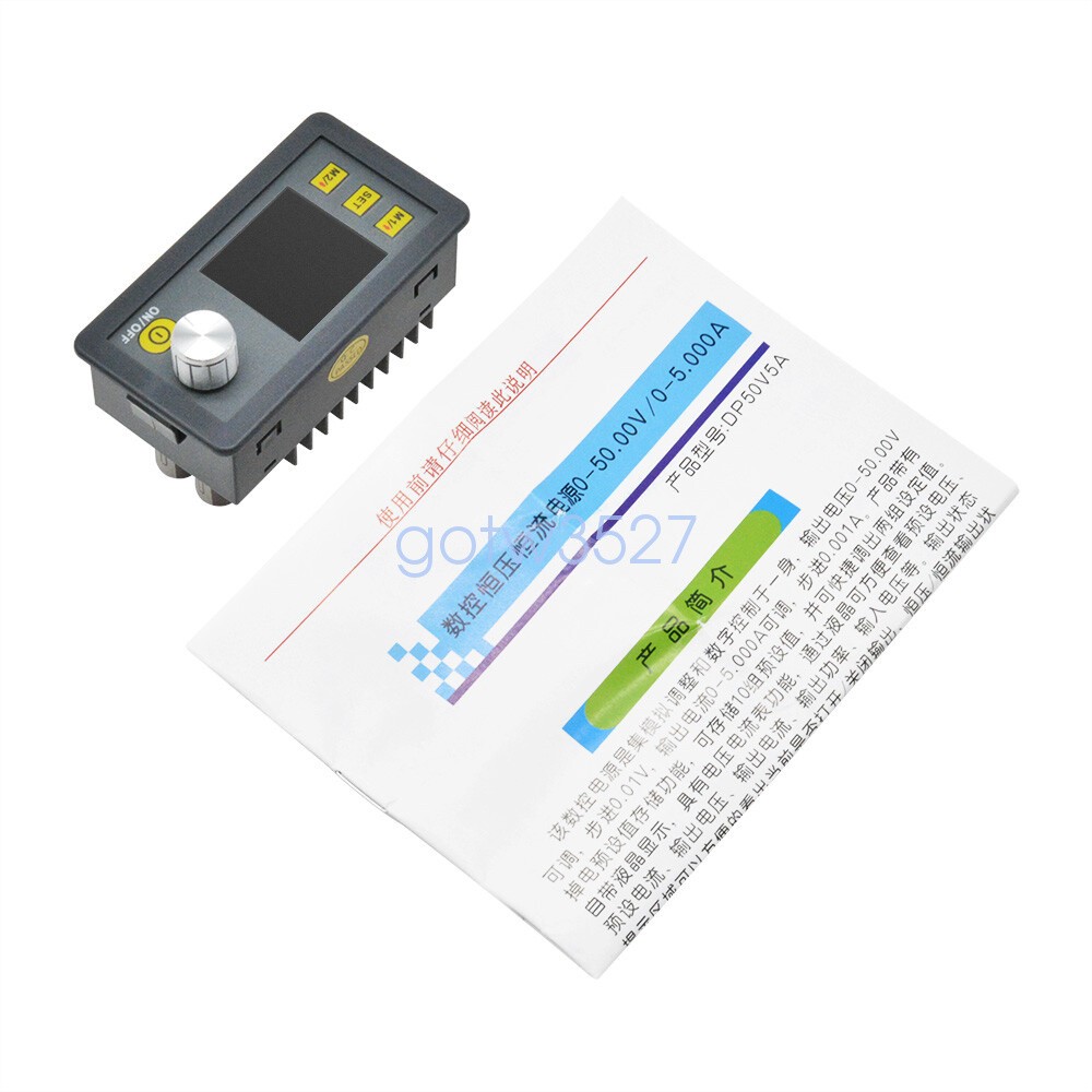 50V 5A Programmable Constant Voltage Current Regulated Power Supply Module