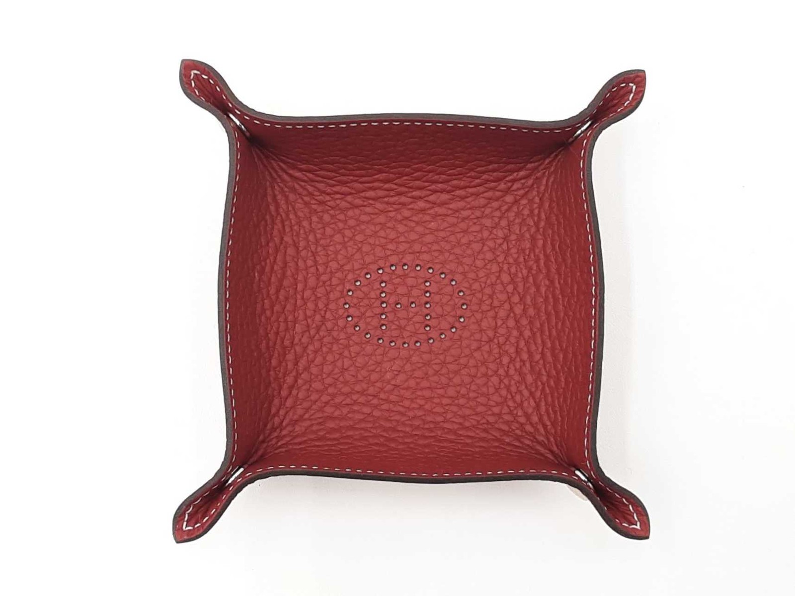Hermès Mises Et Relances H Evelyne Taurillon Leather Change Tray Fw1125ozxdu