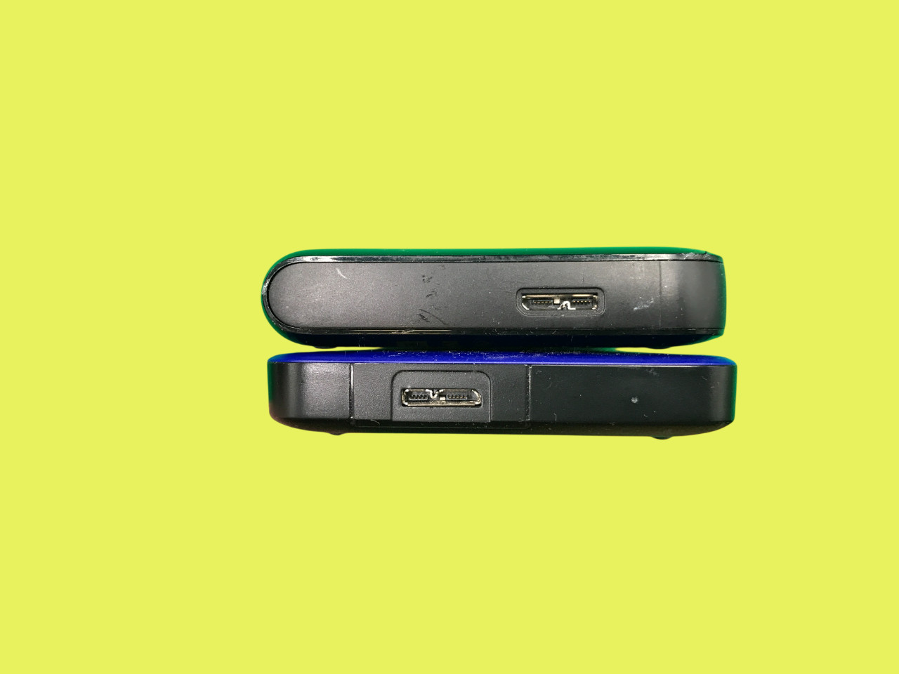 2x WD Western Digital 1TB USB 3.0 External Hard Drives Working With Cables Used