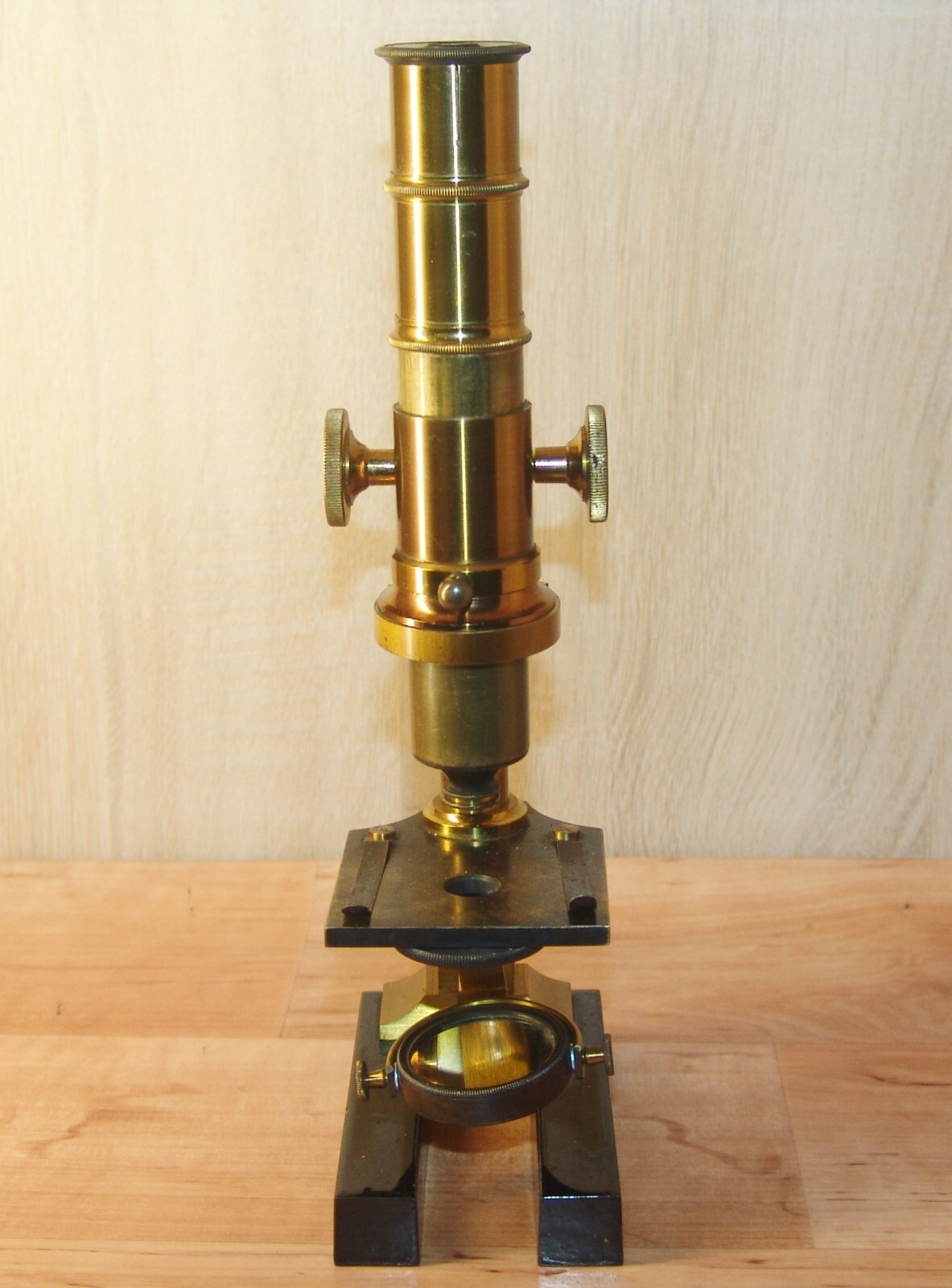 rare antique brass Microscope