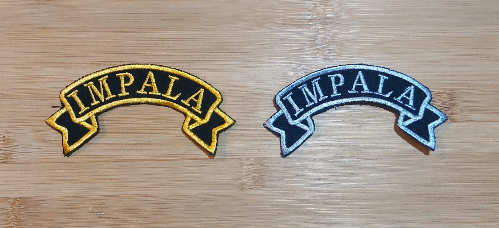 IMPALA Golden Sleeve Patch Patch 11x5cm Hot Rod CHEVY Lowrider Muscle Cars