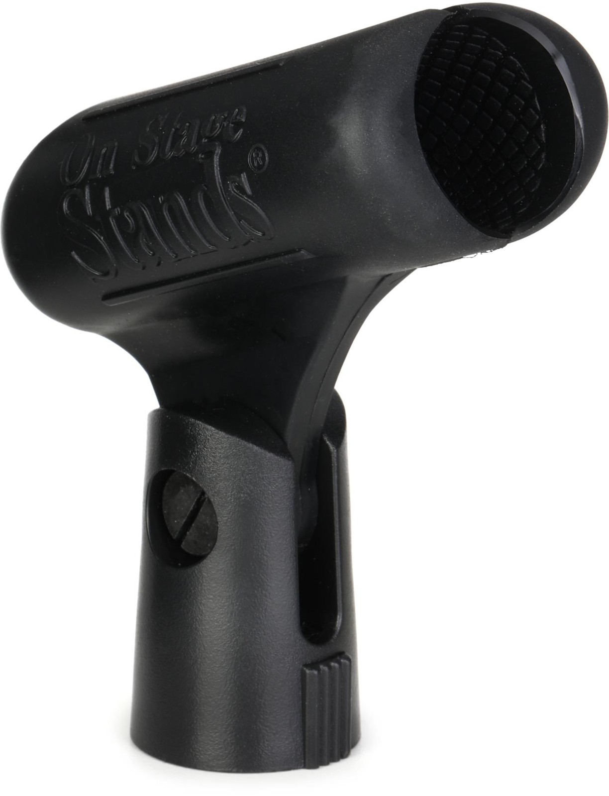 On-Stage MY100 Unbreakable Rubber Dynamic Microphone Clip (3-pack) Bundle