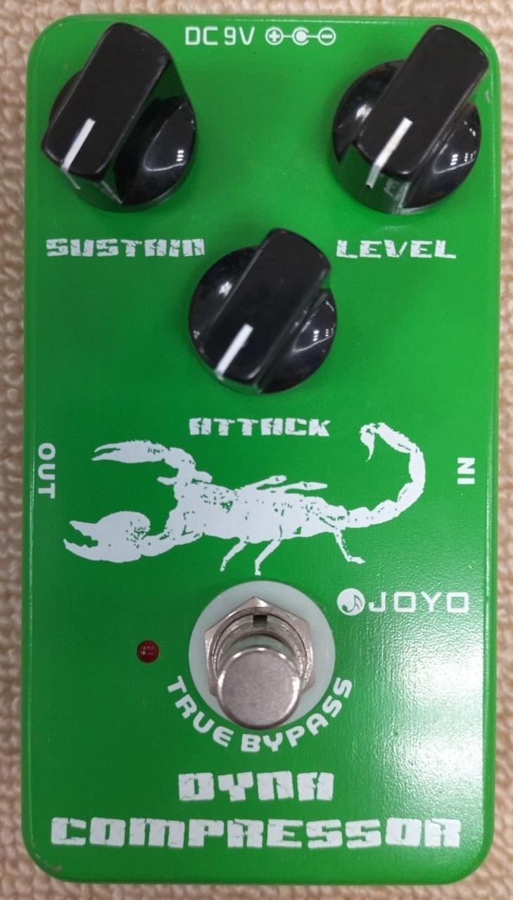 JOYO Dyna Compressor Guitar Pedal Effect Non-Effects Only Used