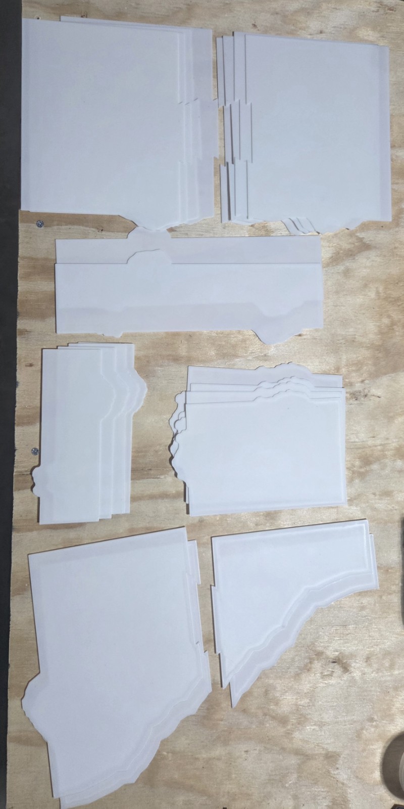 Warhammer 11th Edition Terrain Footprints PLA printed