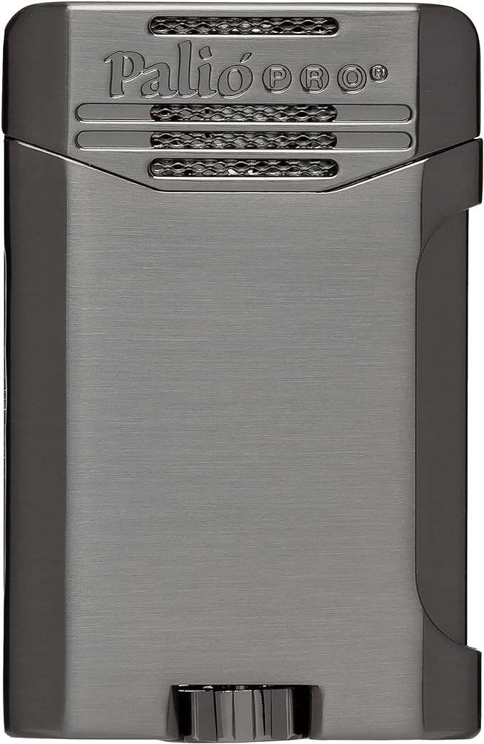 PALIO® Pro , Antares Double-Jet Torch Lighter. Side Squeeze Ignition, Gunmetal