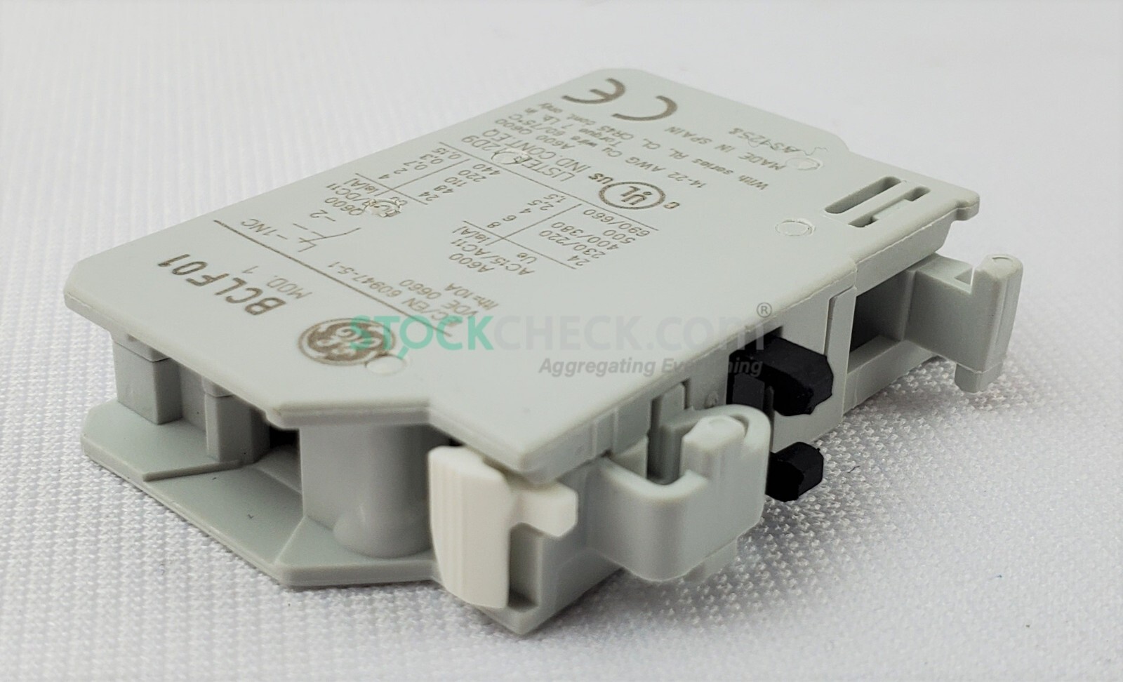 General Electric BCLF01 Contact Block