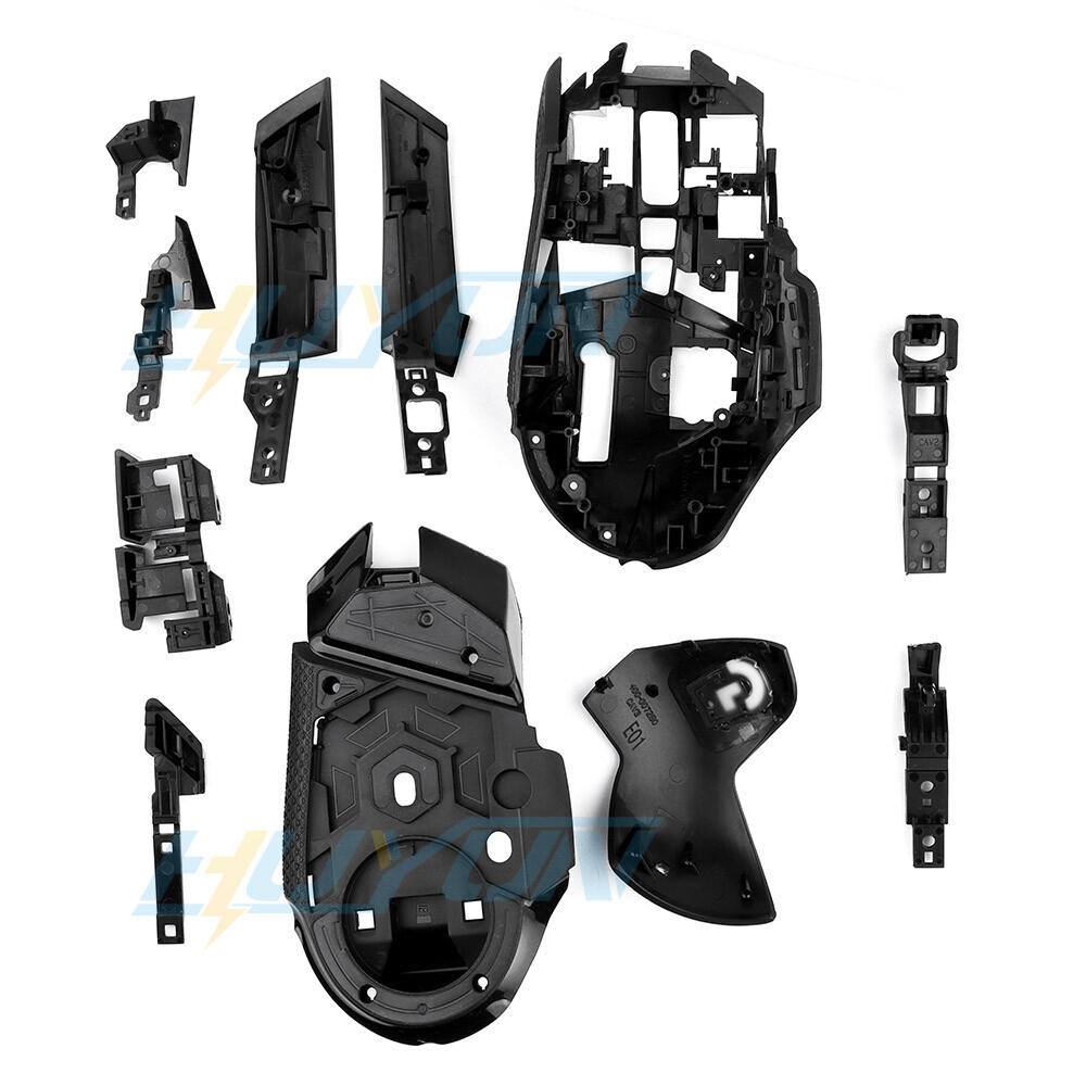 Logitech G502 Wireless Mouse Accessories: Side Button Shells & Scroll Wheel