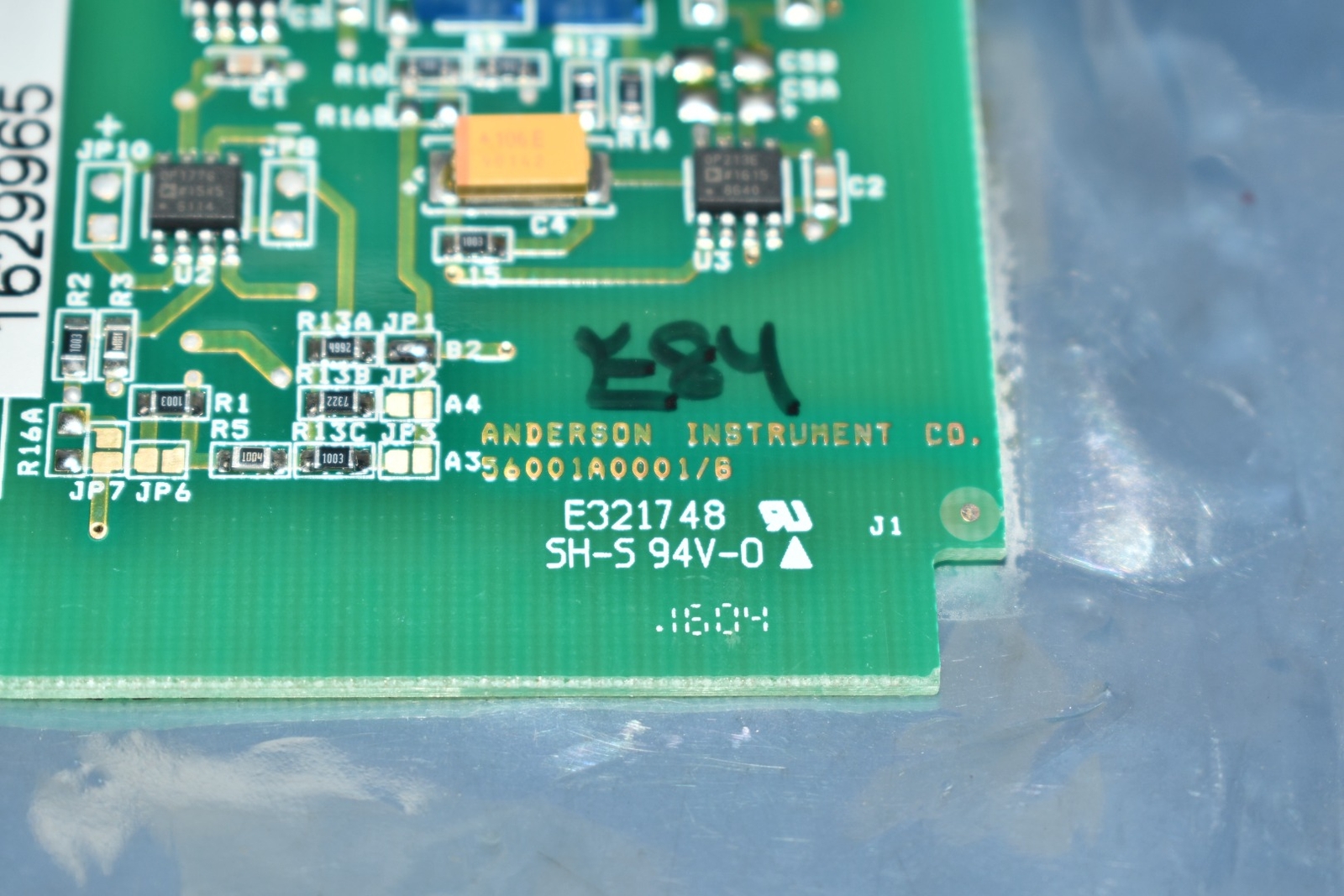NEW Anderson Instruments 56001A0001/6 PCB Amplifier Module SH-S 94V-0