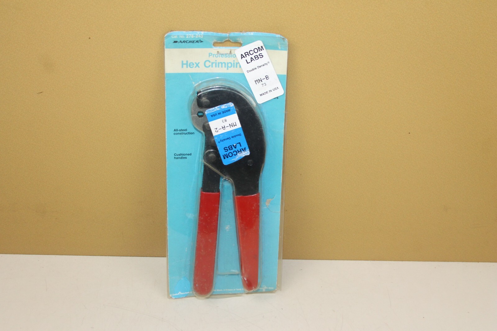 Archer Hex Crimping Tool 278-243 NOS