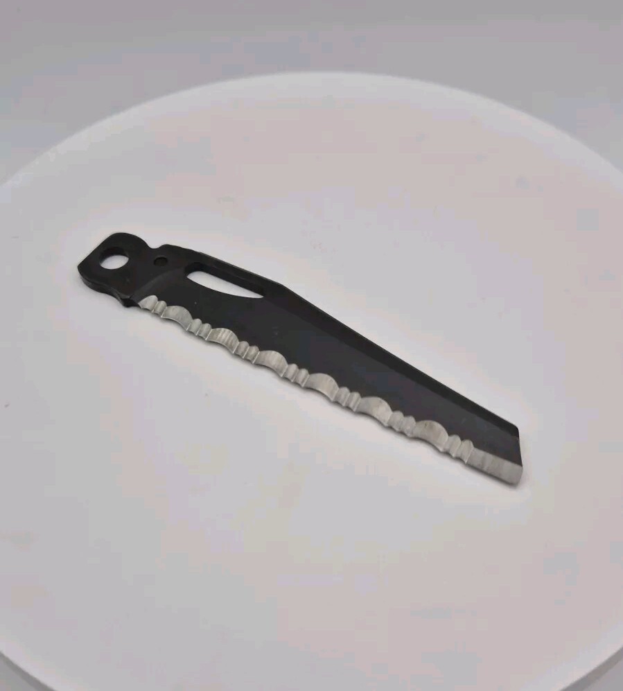 Leatherman Wave Plus - 420HC Serrated Knife (Black) - New Genuine Mod Part