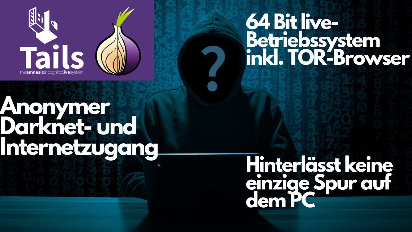 Tails 7.4 Anonymous & Secure Darknet Surfing & Internet No PC & Network Traces