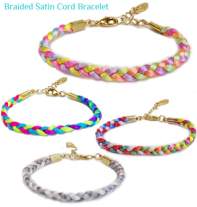 1MM Bugtail Satin Cord Shamballa Macrame Nylon Kumihimo Trim Variegated String