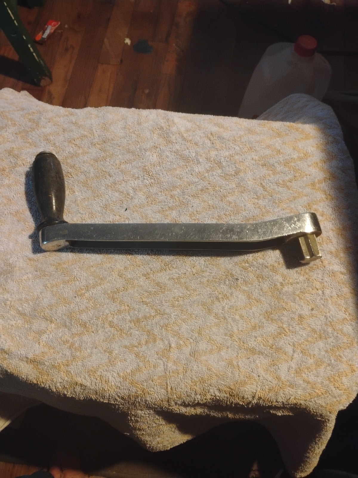 Barient 11" Chrome Over Bronze Non-locking Winch Handle