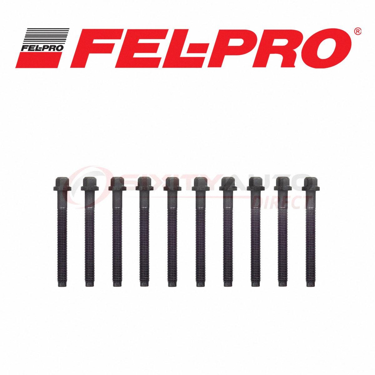 Fel-Pro Cylinder Head Bolt Set for 1983-2001 Ford Ranger 2.3L 2.5L L4 - vl