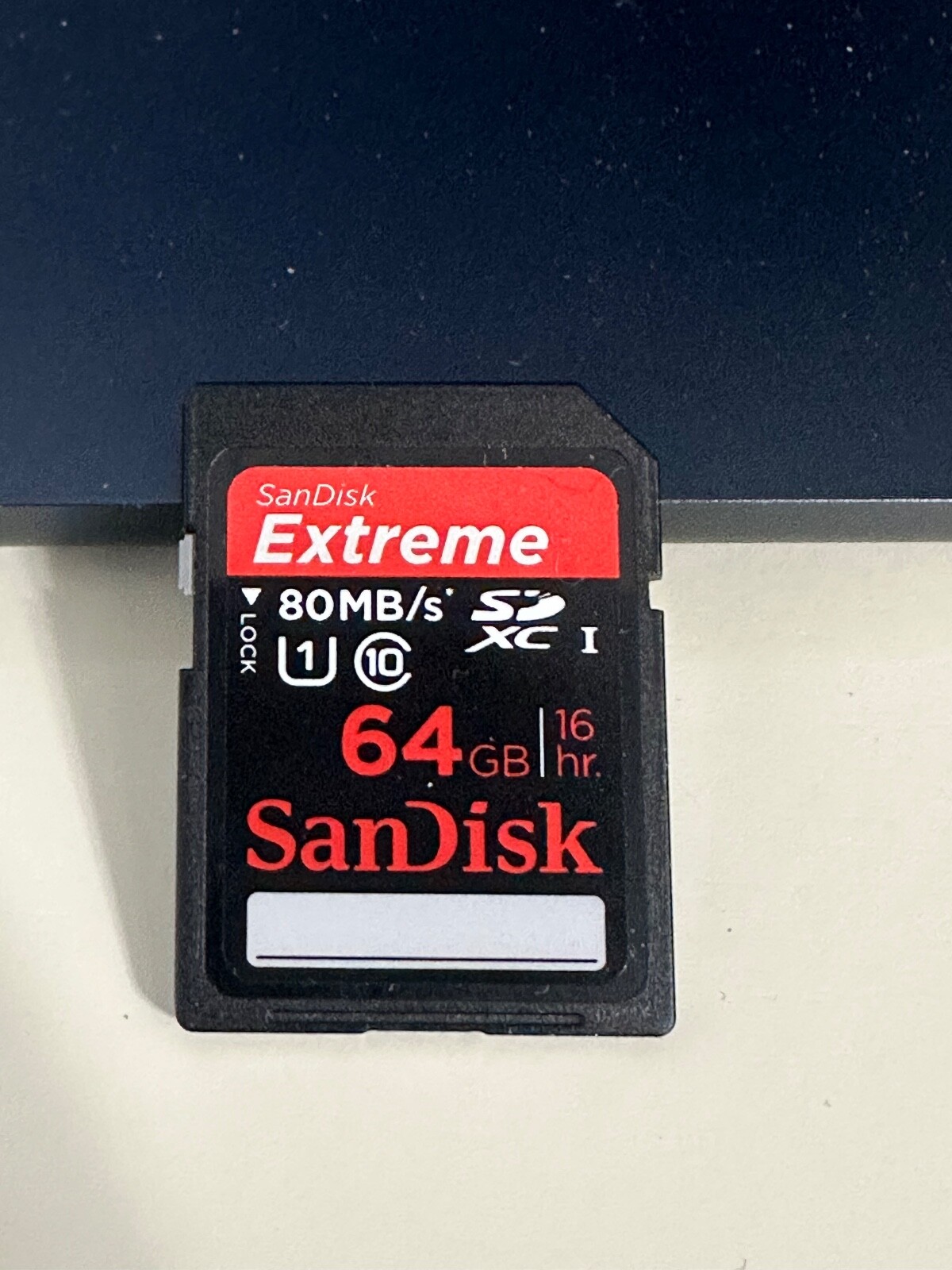 SanDisk Extreme 64GB 80MB/s Class 10 Memory Card