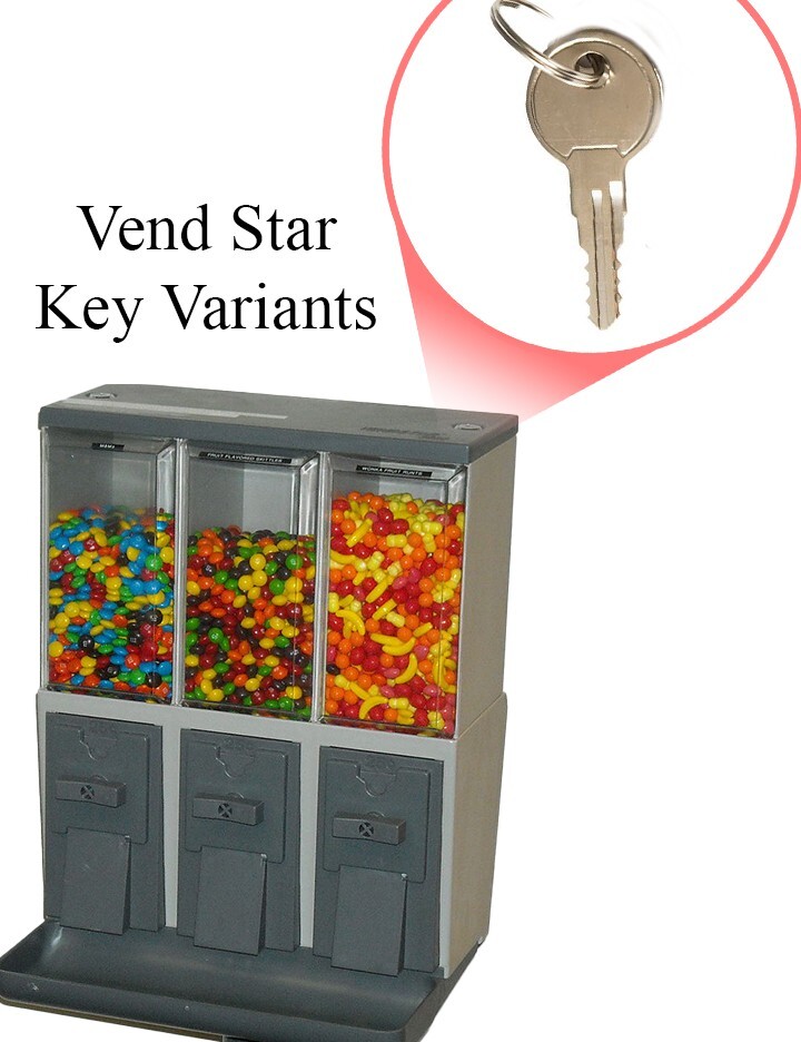 Vend Star key to code you select for bulk vending     free shipping option