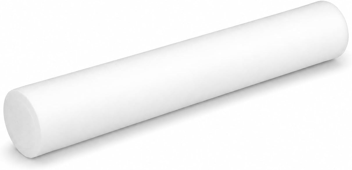 Medium/Firm White PE Foam Roller (36" Full Round)