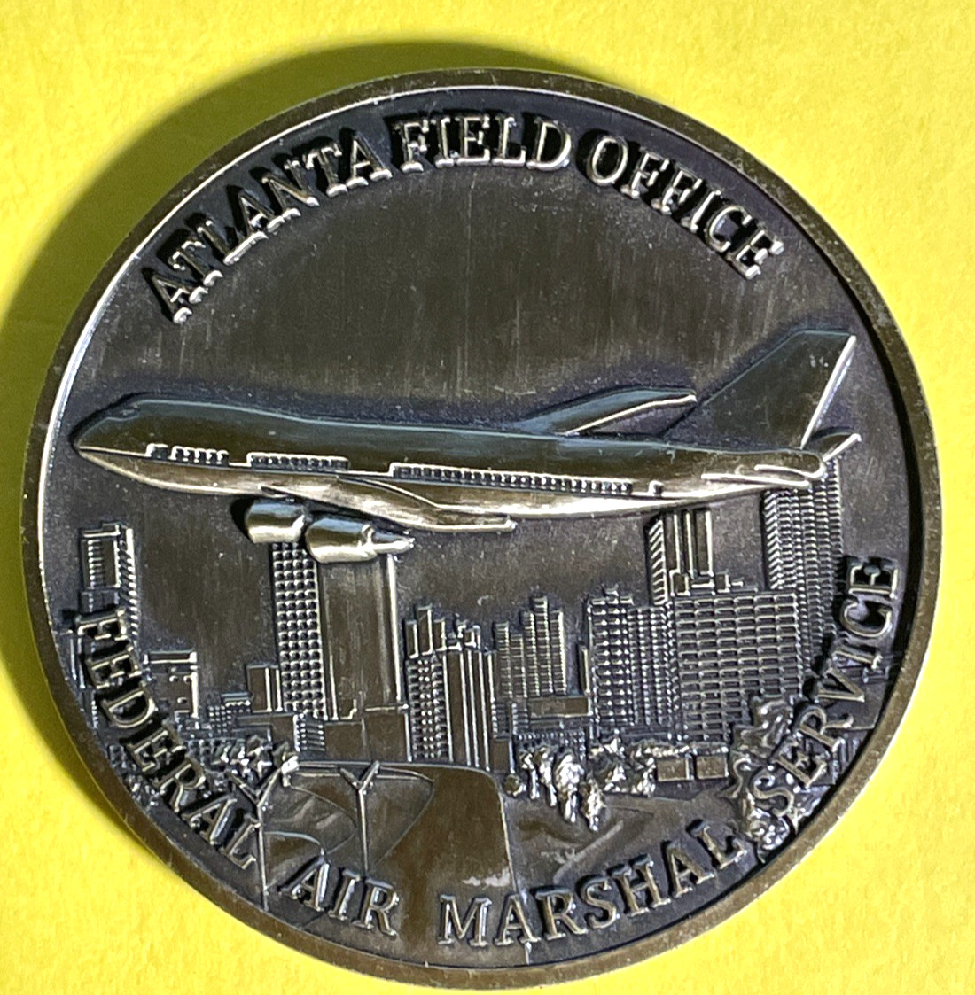 ✅🔥 Federal Air Marshal Service / FAMS / Atlanta Field Office Challenge Coin