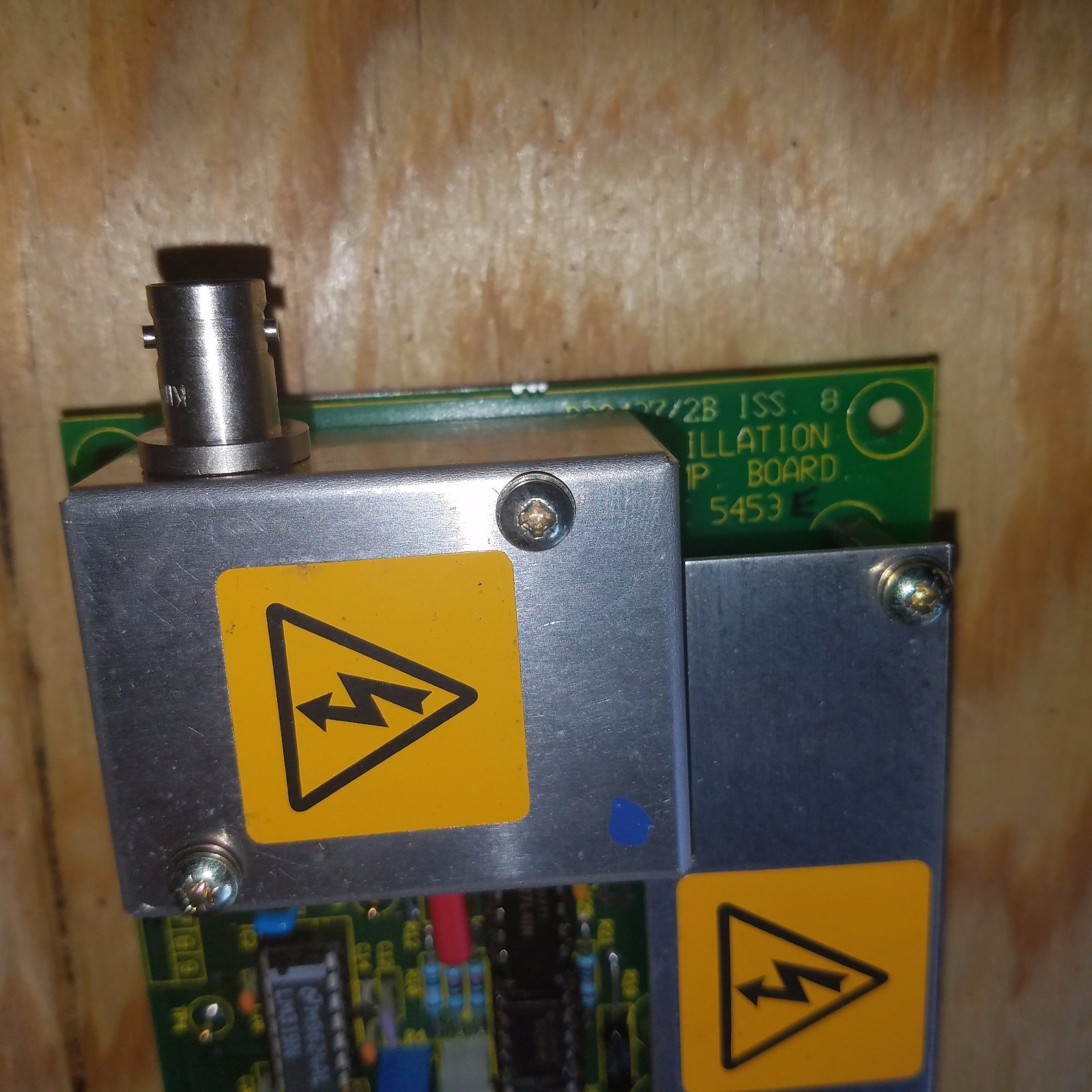 THERMO FISHER EBERLINE SAM 11A SCINTILLATION HV & AMP BOARD TYPE 5453E