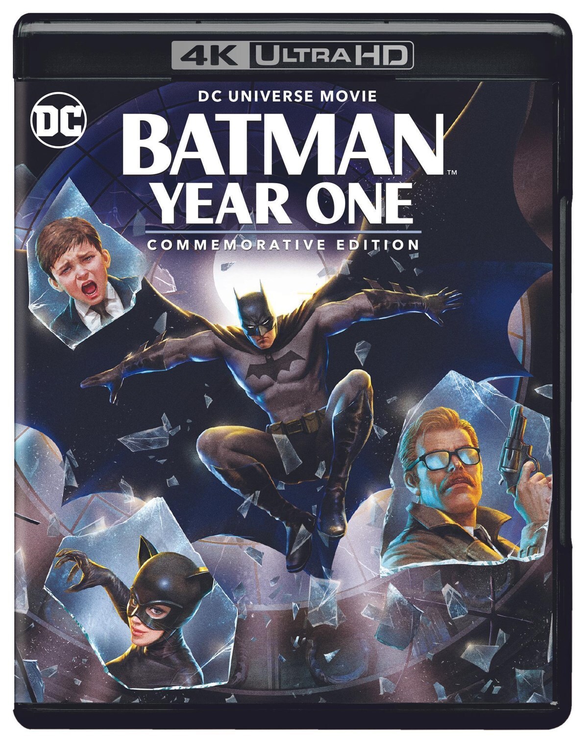 Batman Year One 4K UHD Blu-ray Benjamin McKenzie NEW