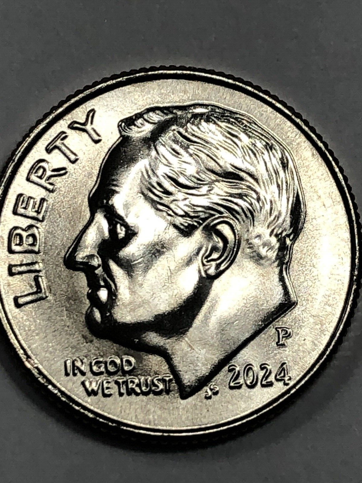 2024 P  Uncirculated Roosevelt 10 Cent Coin