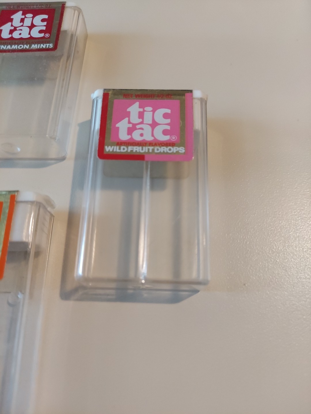 Empty Tic Tac Containers LOT OF 5