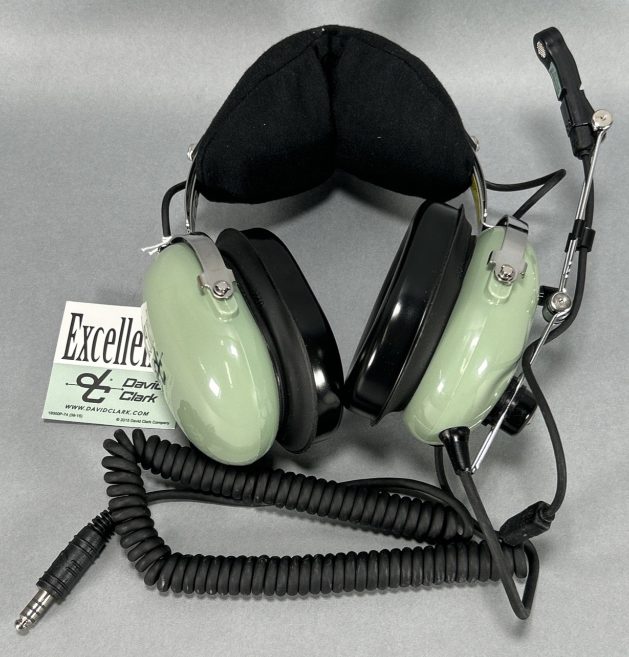 David Clark Aviation Headset H10-76 ; Green