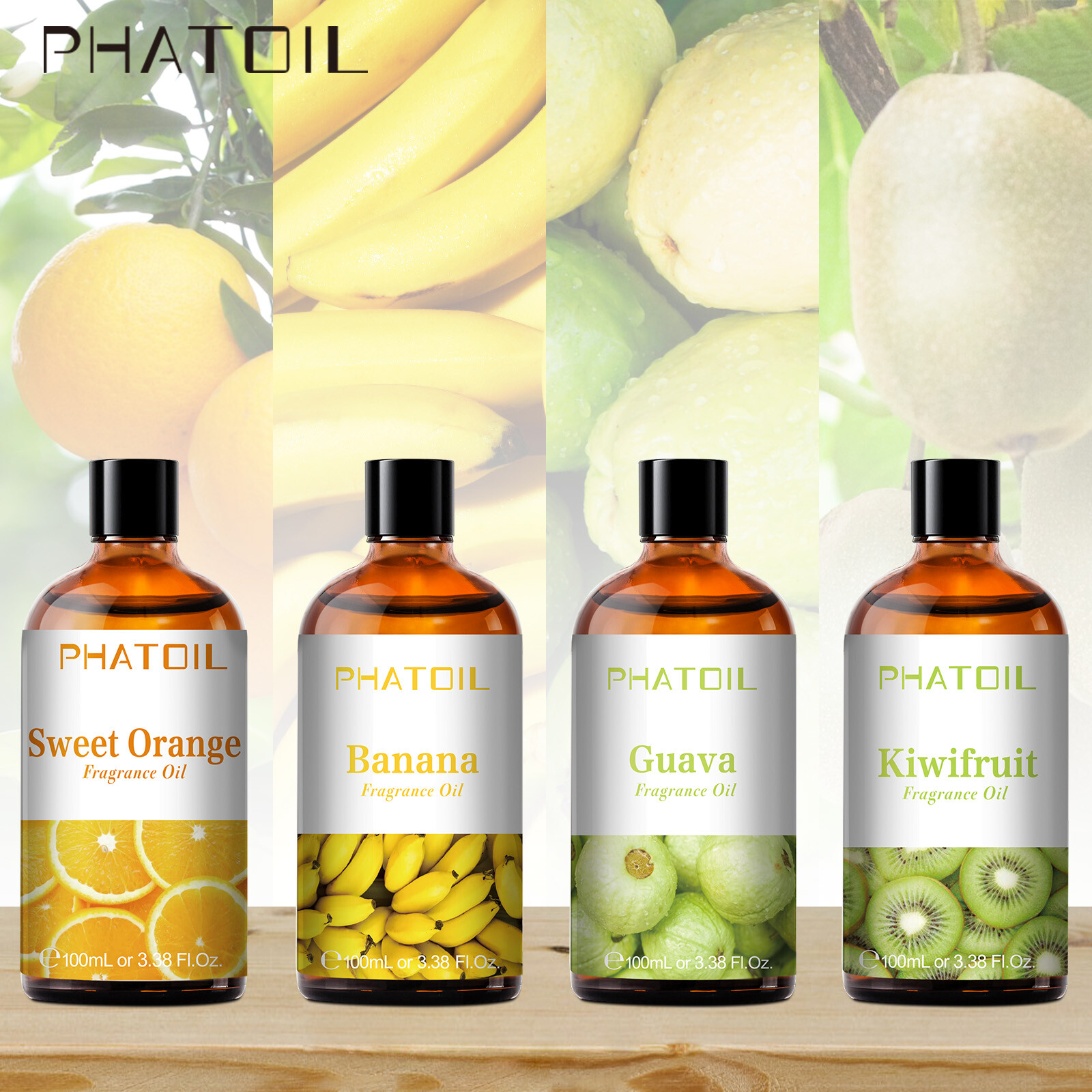 100ml Fruit Fragrance Oils Essential Oils for Aromatherapy,Diffuser,Soap Making
