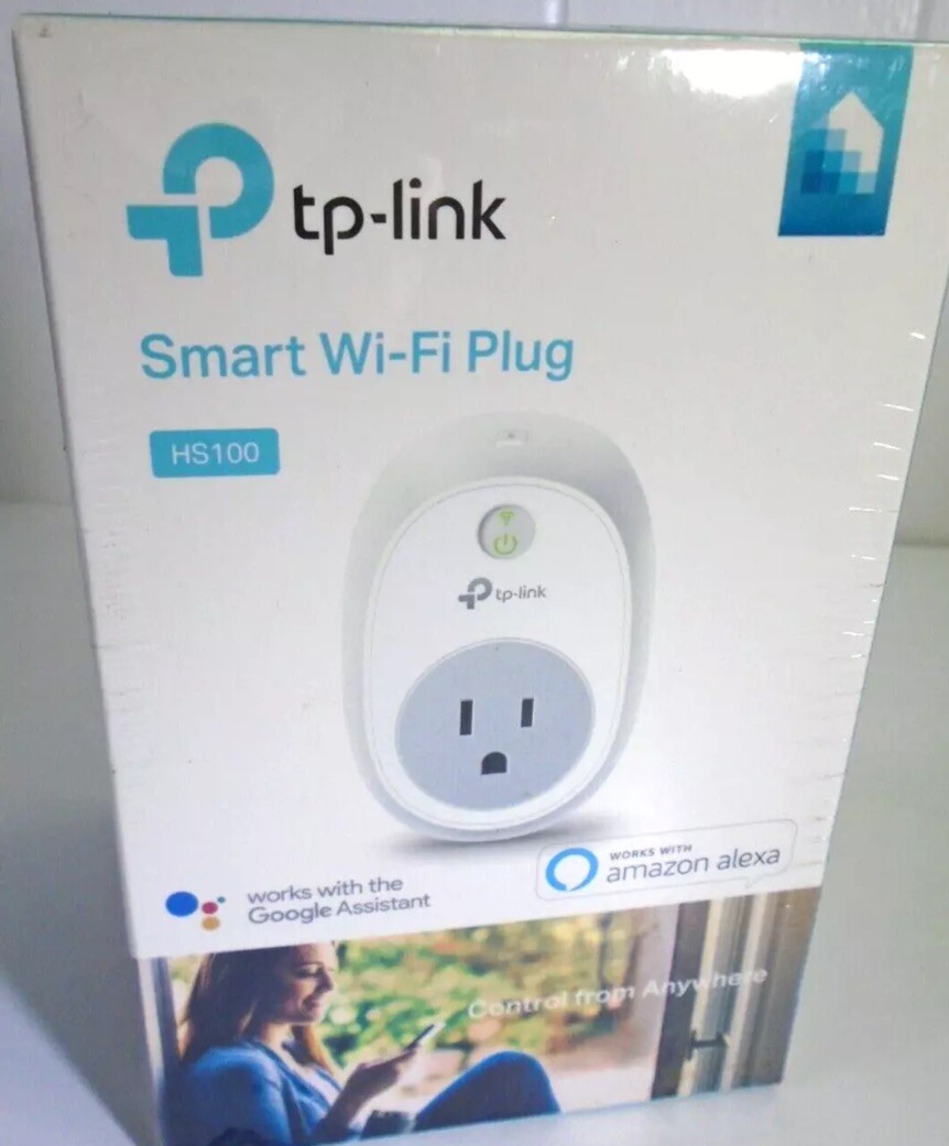 TP-Link - HS100 - Smart WiFi Plug - w/ Google Assistant & Amazon Alexa