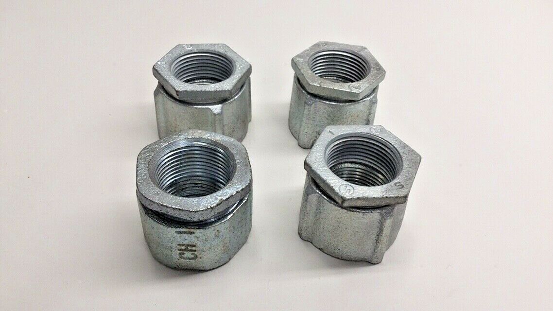 Fitting CH-1 Electrical Conduit Connector Fitting (Pack of 4) 1"npt Galvanized