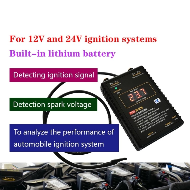 Ignition Systems Diagnostic Tool Vehicle Engine Coils and Signal Tester Analysis