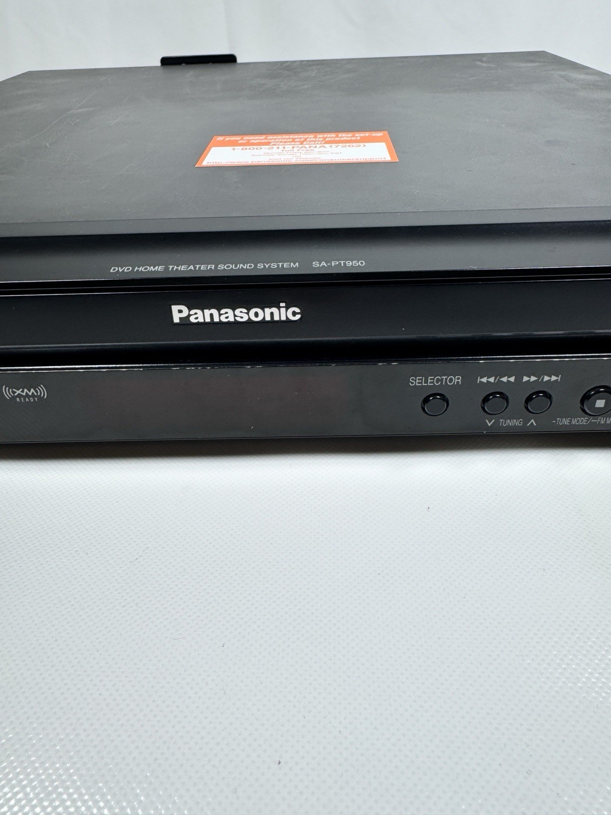 Panasonic SA-PT950 DVD Home Theater System 5 Disc Changer w/Dig. Transmitter