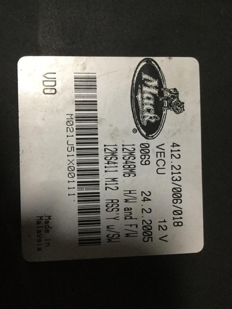 Replaces 2006 MACK E7 ETEC 400 HP AND ABOVE ENGINE CONTROL MODULE (ECM) , IL