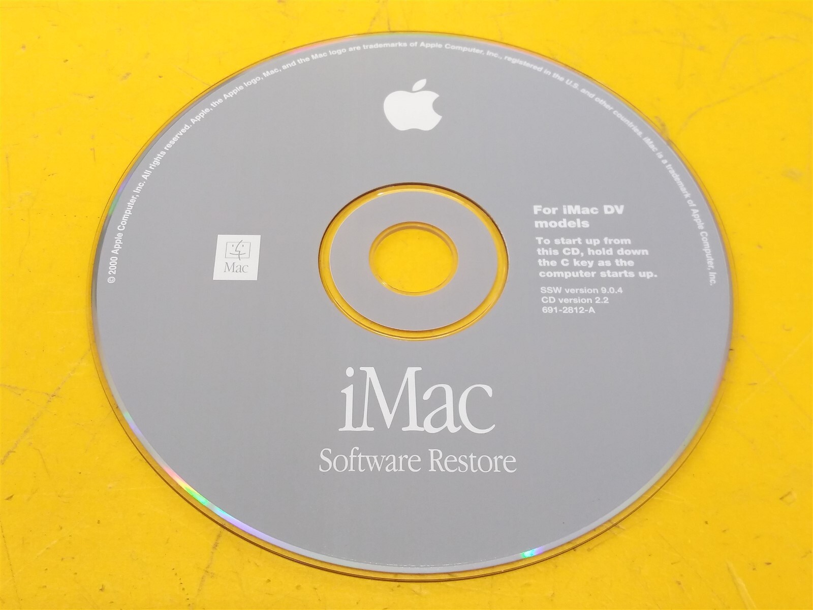 ⭐️⭐️⭐️⭐️⭐️ Apple iMac DV Models 2000 Install / Restore / Applications Discs