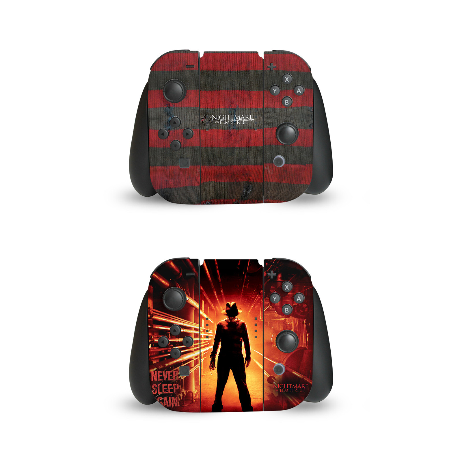 NIGHTMARE ON ELM STREET 2010 GRAPHICS VINYL SKIN NINTENDO SWITCH JOY CONTROLLER