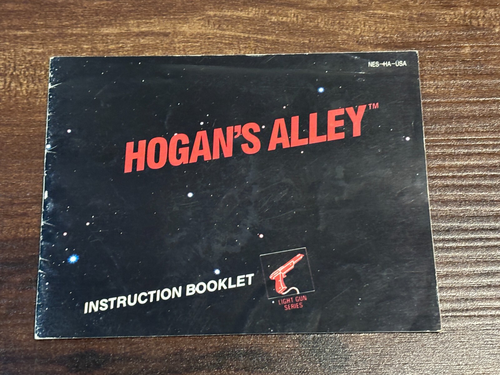 Hogan's Alley Black Box Version Nintendo NES Instruction Instruction Manual Only