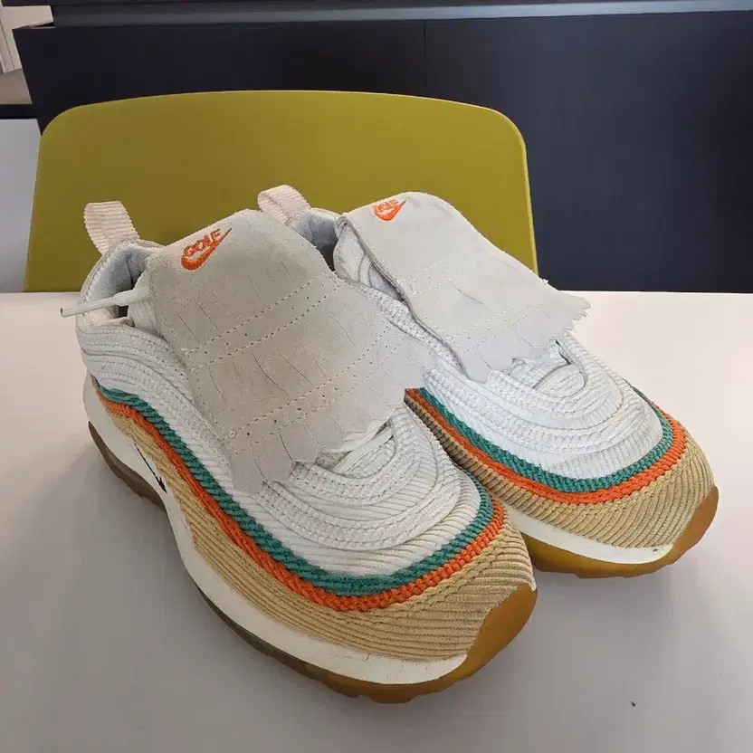 Nike Air Max 97 NRG Golf Shoes Cream Color